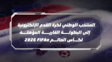 المنتخب الوطني لكرة القدم الإلكترونية يقتنص بطاقة التأهل للبطولة القارية المرتقبة